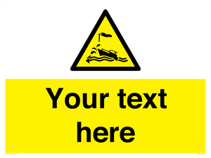 Custom Warning wind over tide conditions